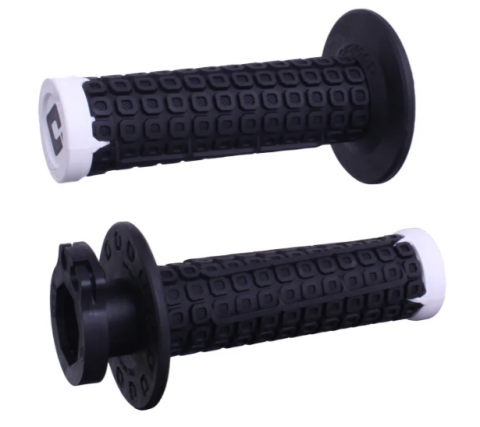 ODI Nomad V2 Lock-On Grips Black/White